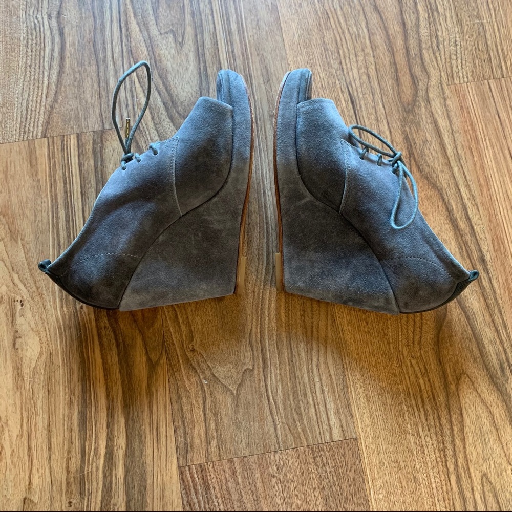 Rag & Bone Peep Toe Suede Booties - image 7